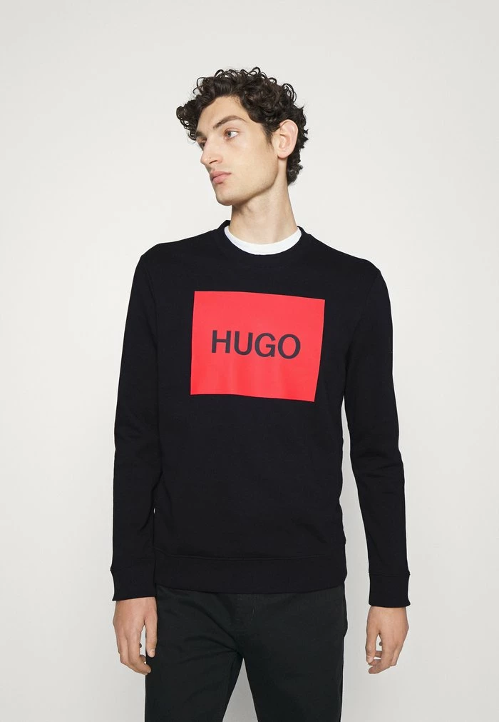 Promo 🥰 HUGO DURAGOL - Sweatshirt - Black 🔥 1 Promo 🥰 HUGO DURAGOL - Sweatshirt - Black 🔥
