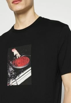 Acheter 🧨 HUGO DECORD - T-shirt Imprimé - Black 👍 -HUGO Sales 5dd8ef0e9de94e22a232ab525d6dd86d