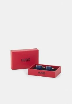 Coupon 🤩 HUGO JOGAKBO - Boutons De Manchette - Dark Blue ✔️ -HUGO Sales 5e7f2b463b584967b4a26a243447c4ab