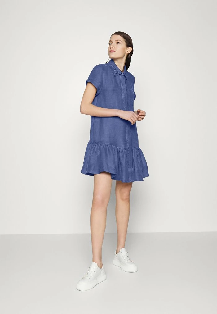 Coupon 🌟 HUGO KARLASTI - Robe Chemise - Dark Blue 💯 2 Coupon 🌟 HUGO KARLASTI - Robe Chemise - Dark Blue 💯 – Image 2