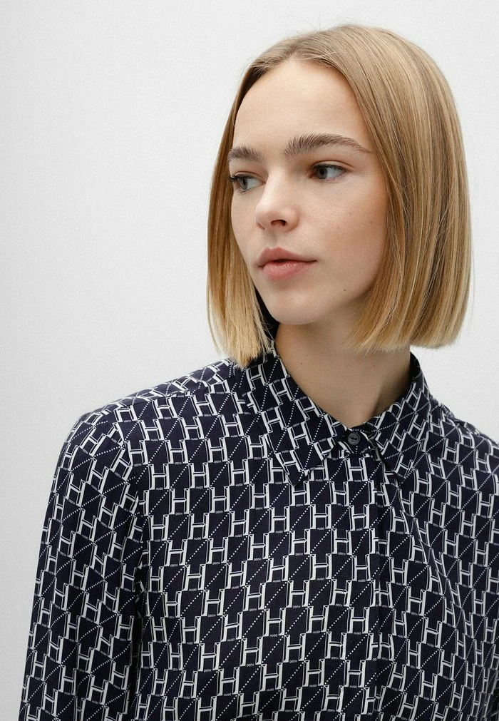 Nouveau 🔥 HUGO ELIFIANA - Chemisier - Patterned 😀 5 Nouveau 🔥 HUGO ELIFIANA - Chemisier - Patterned 😀 – Image 5