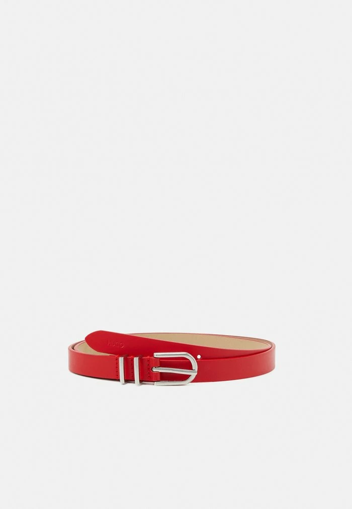 Bon marché ⌛ HUGO ZOE BELT - Ceinture - Red 😍 2 Bon marché ⌛ HUGO ZOE BELT - Ceinture - Red 😍 – Image 2