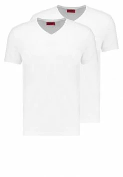 Top 10 😀 HUGO V NECK 2 PACK - T-shirt Basique - White 👏 10 Top 10 😀 HUGO V NECK 2 PACK - T-shirt Basique - White 👏 -HUGO Sales 5fdf18920ea94959af051c05dd49b6ae