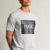 De gros ⭐ HUGO T-shirt Imprimé - Grau ❤️