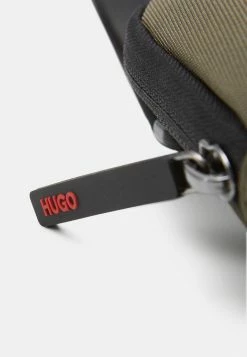 Promo 😉 HUGO ETHON ZIP - Sac Bandoulière - Dark Green ✨ -HUGO Sales 60c90eceffae48ebb17d3eca213269dd