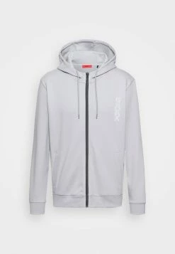 Remise 🔔 HUGO DEERIO - Sweat à Capuche Zippé - Silver 🎁 -HUGO Sales 62646de80e5b40d887938413e381d537