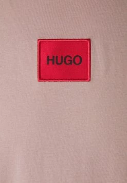 Promo 😍 HUGO DIRAGOLINO - T-shirt Basique - Light/pastel Brown 🧨 -HUGO Sales 62b3a9792c74456fba41e641e90f23a6