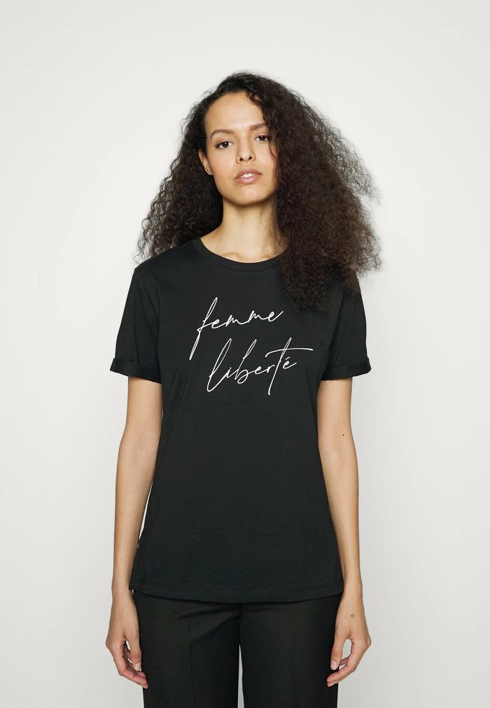 Meilleur prix 🧨 HUGO DIBIUSA - T-shirt Imprimé - Black 😉 1 Meilleur prix 🧨 HUGO DIBIUSA - T-shirt Imprimé - Black 😉