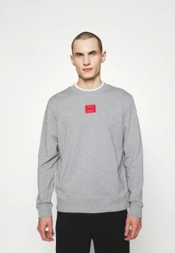 Grosses soldes 👍 HUGO DIRAGOL - Sweatshirt - Medium Grey ⌛