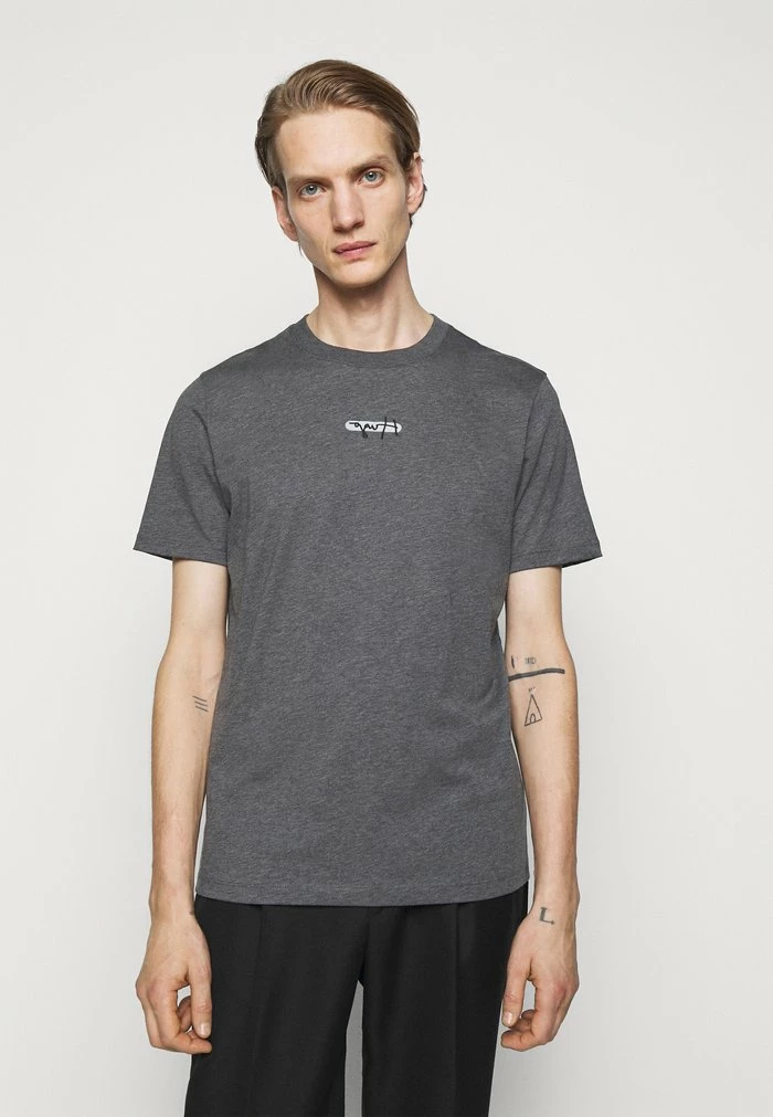 Acheter 😀 HUGO DURNED - T-shirt Imprimé - Medium Grey 😉 1 Acheter 😀 HUGO DURNED - T-shirt Imprimé - Medium Grey 😉
