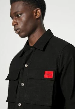 Promo 🥰 HUGO EDERICO - Chemise - Black 🧨 -HUGO Sales 66406108459e4338813a73666cefb092