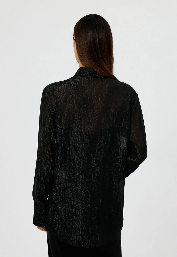 Meilleure vente ❤️ HUGO ELEANNE - Chemisier - Black 😍 3 Meilleure vente ❤️ HUGO ELEANNE - Chemisier - Black 😍 – Image 3