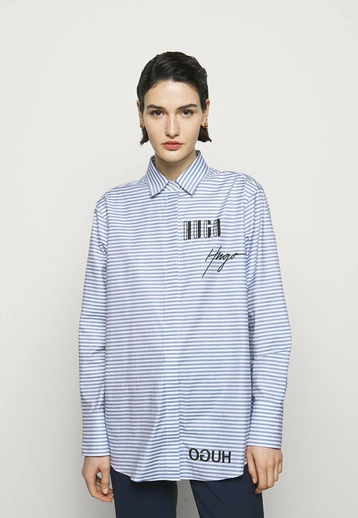 Top 10 🧨 HUGO ELOG - Blouse - Dark Blue 🥰 1 Top 10 🧨 HUGO ELOG - Blouse - Dark Blue 🥰