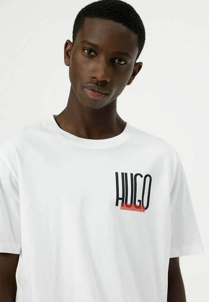 Les meilleures critiques de đ„° HUGO T-shirt Imprimé - White â 4 Les meilleures critiques de đ„° HUGO T-shirt Imprimé - White â â Image 4