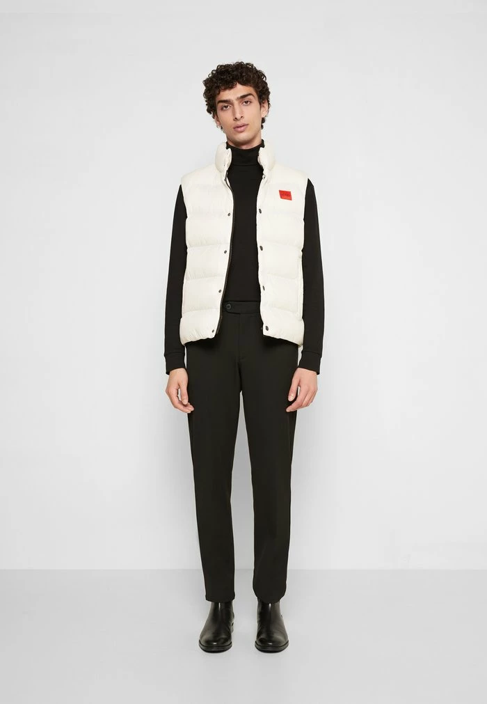 Grosses soldes ⭐ HUGO BALTINO - Veste Sans Manches - Natural 🎁 2 Grosses soldes ⭐ HUGO BALTINO - Veste Sans Manches - Natural 🎁 – Image 2