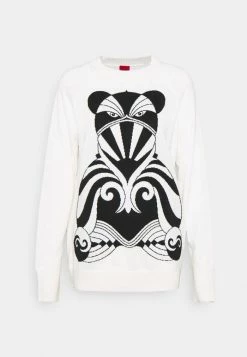 Le moins cher 🔥 HUGO SHOSH - Pullover - White 🤩 -HUGO Sales 6a10aa12d3264ce8af76f8ea04c4d051