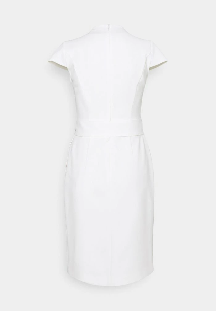 Promo 💯 HUGO KAMURE - Robe Fourreau - Off-white 🔥 2 Promo 💯 HUGO KAMURE - Robe Fourreau - Off-white 🔥 – Image 2