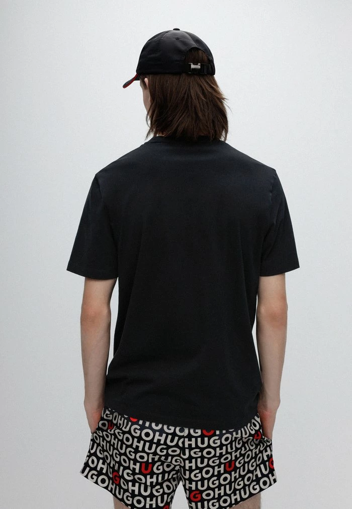 Promo ❤️ HUGO DIZIANO - T-shirt Imprimé - Black 👏 3 Promo ❤️ HUGO DIZIANO - T-shirt Imprimé - Black 👏 – Image 3