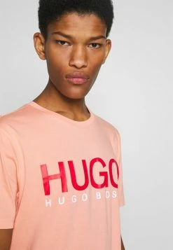 Tout neuf ⌛ HUGO DOLIVE - T-shirt Imprimé - Light/pastel Orange 🤩 -HUGO Sales 6bddf9977aaa46afae8d0bf48792acd8