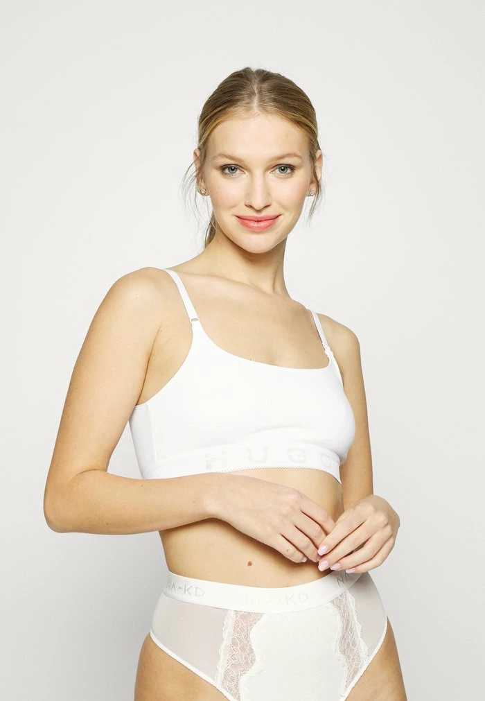 Meilleur prix 👏 HUGO TWIN BRALETTE EASY 2 PACK - Brassière - Medium Blue ✨ 2 Meilleur prix 👏 HUGO TWIN BRALETTE EASY 2 PACK - Brassière - Medium Blue ✨ – Image 2