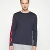 Grosses soldes 💯 HUGO DEMEOS - T-shirt à Manches Longues - Dark Blue 🔔