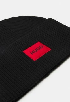Coupon 😀 HUGO XAFF UNISEX - Bonnet - Black 😍 -HUGO Sales 6e0b4ed49ff54f9db52702ad222a934f