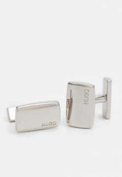 Grosses soldes 💯 HUGO E-LIBERTY - Boutons De Manchette - Silver-coloured 🔥 -HUGO Sales 6e62929389f5410fb86ce30aca373659