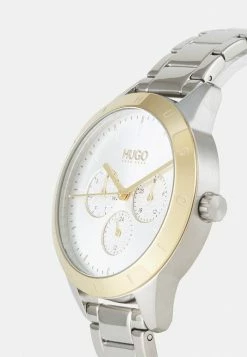 De gros 💯 HUGO FRIEND - Montre - Silver-coloured/white ⌛ 7 De gros 💯 HUGO FRIEND - Montre - Silver-coloured/white ⌛ -HUGO Sales 6eae20a18c524ad8a4367f93cd9998c6