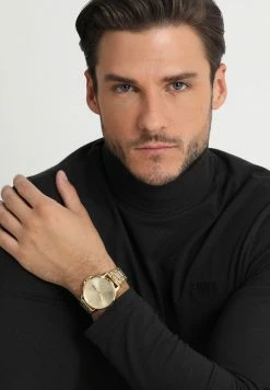 Meilleure affaire 👍 HUGO FOCUS BUSINESS - Montre - Gold-coloured ✨