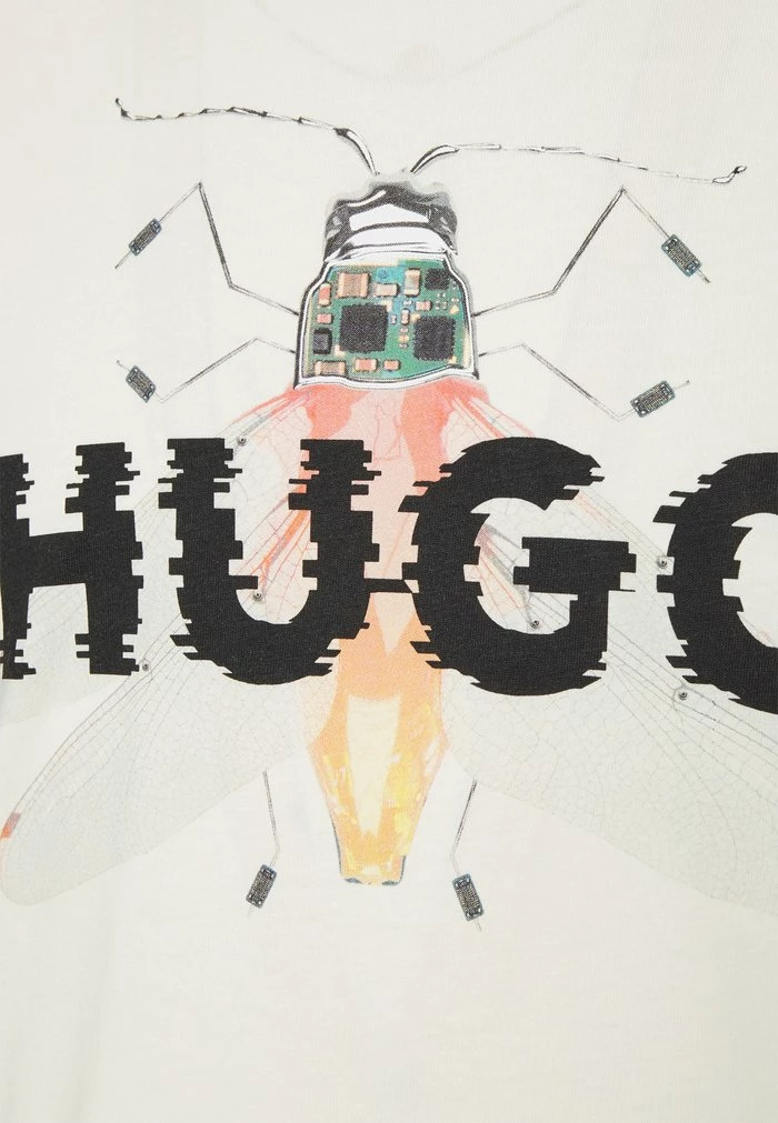 Grosses soldes ✔️ HUGO DUGY - T-shirt Imprimé - Natural 🛒 3 Grosses soldes ✔️ HUGO DUGY - T-shirt Imprimé - Natural 🛒 – Image 3