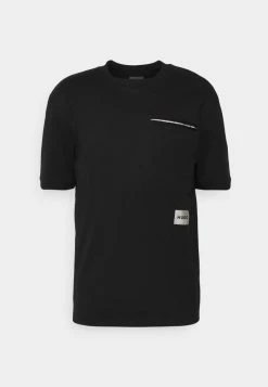 Vente flash 😉 HUGO DOPRENDO - T-shirt Imprimé - Black 💯 -HUGO Sales 70c7d0f7a4d04a78a398785934a578b9