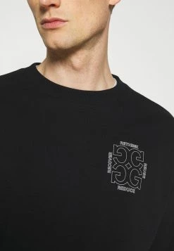 Coupon ✨ HUGO DENESIS - Sweatshirt - Black ✨ -HUGO Sales 7150a221effd4dd0b14d763eadc0ef2b