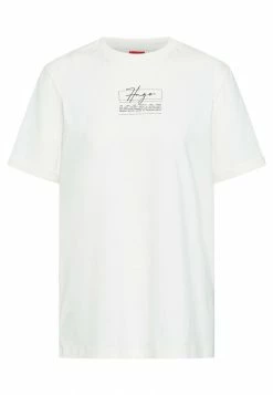 Nouveau 💯 HUGO T-shirt Imprimé - Natural ⌛