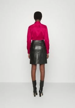 Meilleure vente 🤩 HUGO LURELA - Jupe En Cuir - Black 🔔 -HUGO Sales 71749e57ba9f428aa0178b3db22e8813