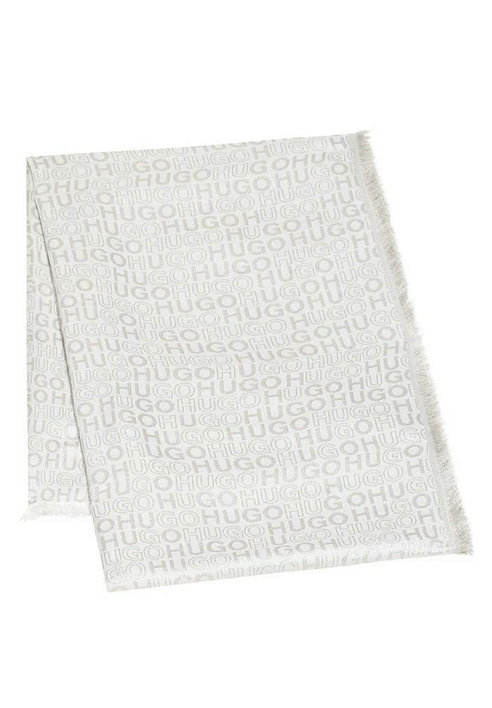 Bon marché 🔔 HUGO Écharpe - Natural 😍 4 Bon marché 🔔 HUGO Écharpe - Natural 😍 – Image 4