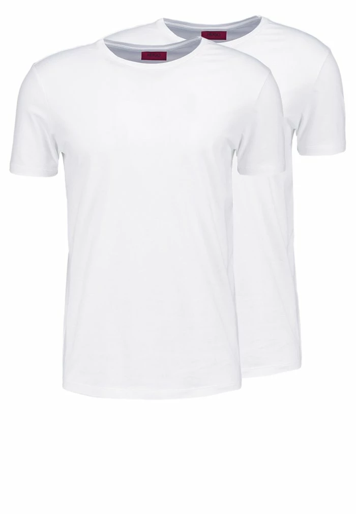 Grosses soldes 🤩 HUGO ROUND 2 PACK - T-shirt Basique - White ⌛ 5 Grosses soldes 🤩 HUGO ROUND 2 PACK - T-shirt Basique - White ⌛ – Image 5