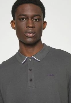 Promo 👍 HUGO DONOL - Polo - Charcoal 😀 -HUGO Sales 72e690d8e9af43faa44e57db35144f75
