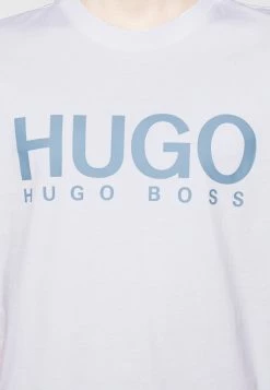Nouveau 🔔 HUGO DOLIVE - T-shirt Imprimé - White 😉 -HUGO Sales 73b291129e4b448bb0dd0965b83d59e3