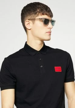 Sortie 🌟 HUGO DERESO - Polo - Black ✨ -HUGO Sales 73d1993bf78f488da2d3dd00ae5936ed