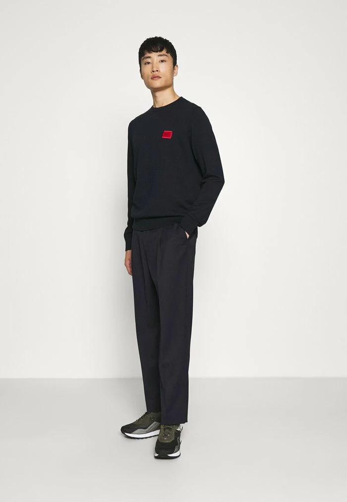 Meilleure affaire 💯 HUGO SAN CASSIUS - Pullover - Navy 🎉 2 Meilleure affaire 💯 HUGO SAN CASSIUS - Pullover - Navy 🎉 – Image 2