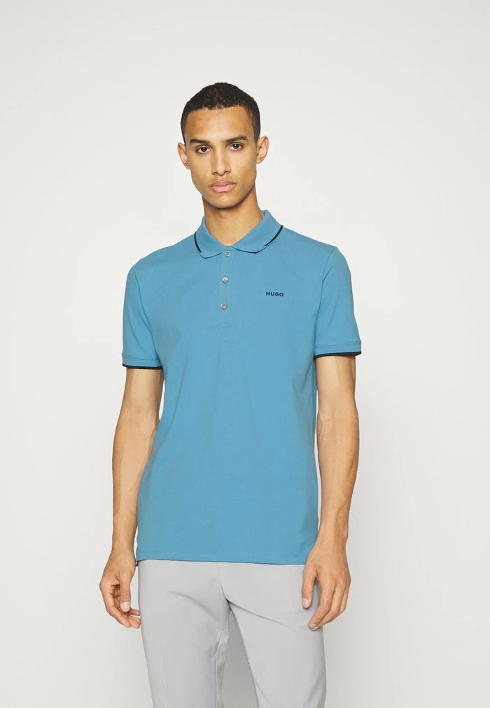 Tout neuf 🛒 HUGO DINOSO - Polo - Medium Blue 🧨 1 Tout neuf 🛒 HUGO DINOSO - Polo - Medium Blue 🧨