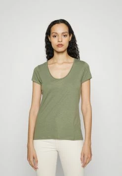 Offres ✨ HUGO DAZALEA - T-shirt Basique - Dark Beige 🌟