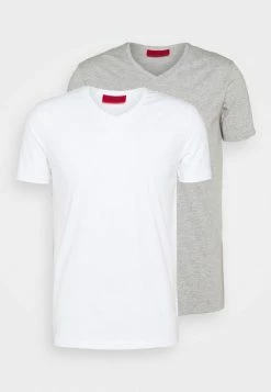 Sortie ⭐ HUGO V NECK 2 PACK - T-shirt Basique - White/grey ❤️ 12 Sortie ⭐ HUGO V NECK 2 PACK - T-shirt Basique - White/grey ❤️ -HUGO Sales 74acb52575c64bbea1431b8f35e39f5b