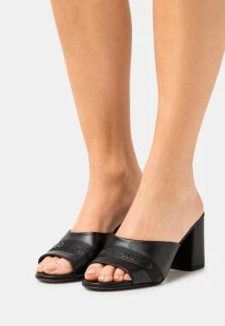 Offres 👏 HUGO GRACE MULE - Mules à Talons - Black ✨