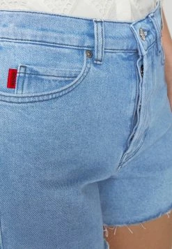 Acheter 😍 HUGO GEINA - Short En Jean - Turquoise/aqua 🧨 -HUGO Sales 76023fbf41944917a7953d4aa34a2469
