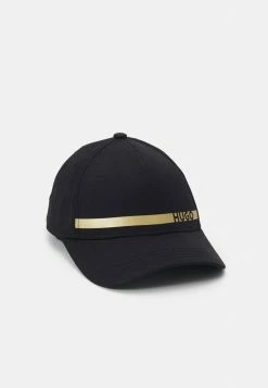 Offres 😀 HUGO UNISEX - Casquette - Black Gold 🌟