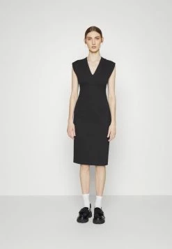 Remise 🔥 HUGO KEMANDA - Robe En Jersey - Black 🤩