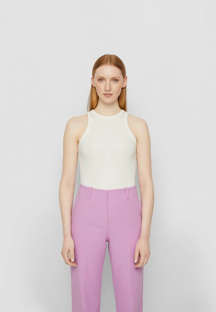 Top 10 🎁 HUGO CLASSIC TANK - Débardeur - Creme 😉 4 Top 10 🎁 HUGO CLASSIC TANK - Débardeur - Creme 😉 – Image 4