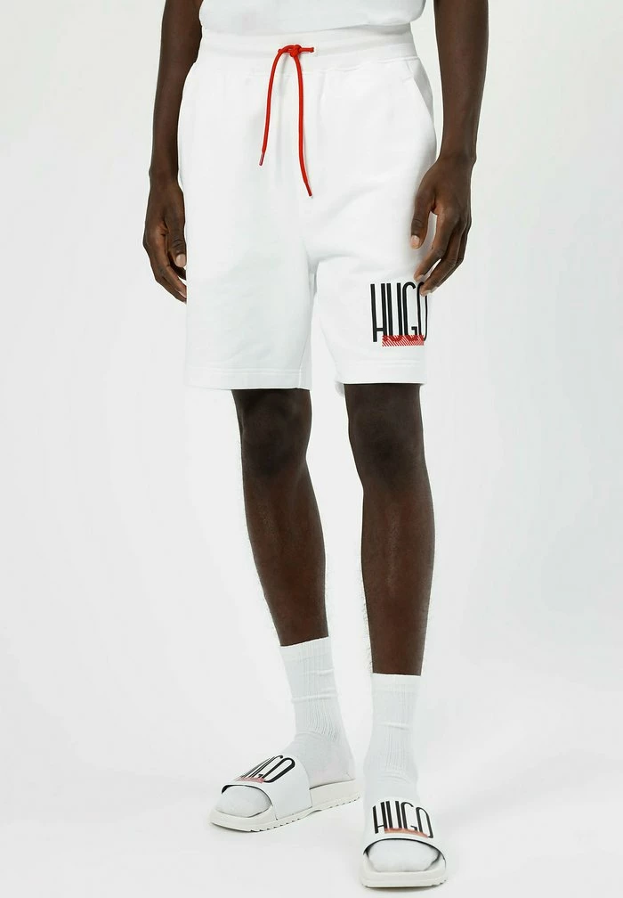 Budget 👍 HUGO DIFFLER - Pantalon De Survêtement - White 🎉 1 Budget 👍 HUGO DIFFLER - Pantalon De Survêtement - White 🎉