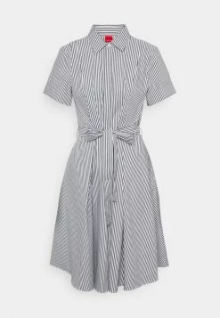 Acheter 😉 HUGO KEKALIANA - Robe Chemise - Navy/white 🥰